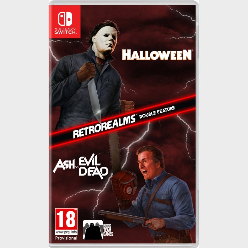Halloween And Ash Vs Evil Dead Retrorealms Double Feature - Nintendo Switch