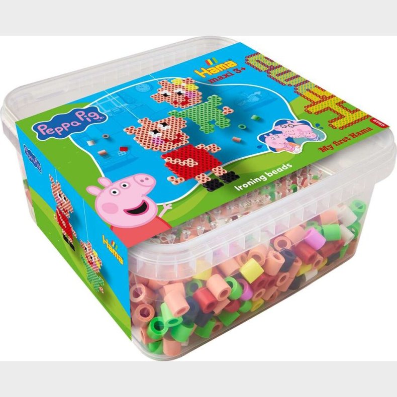 Hama Maxi Perler - Gurli Gris Og Lillesster - 900 Perler