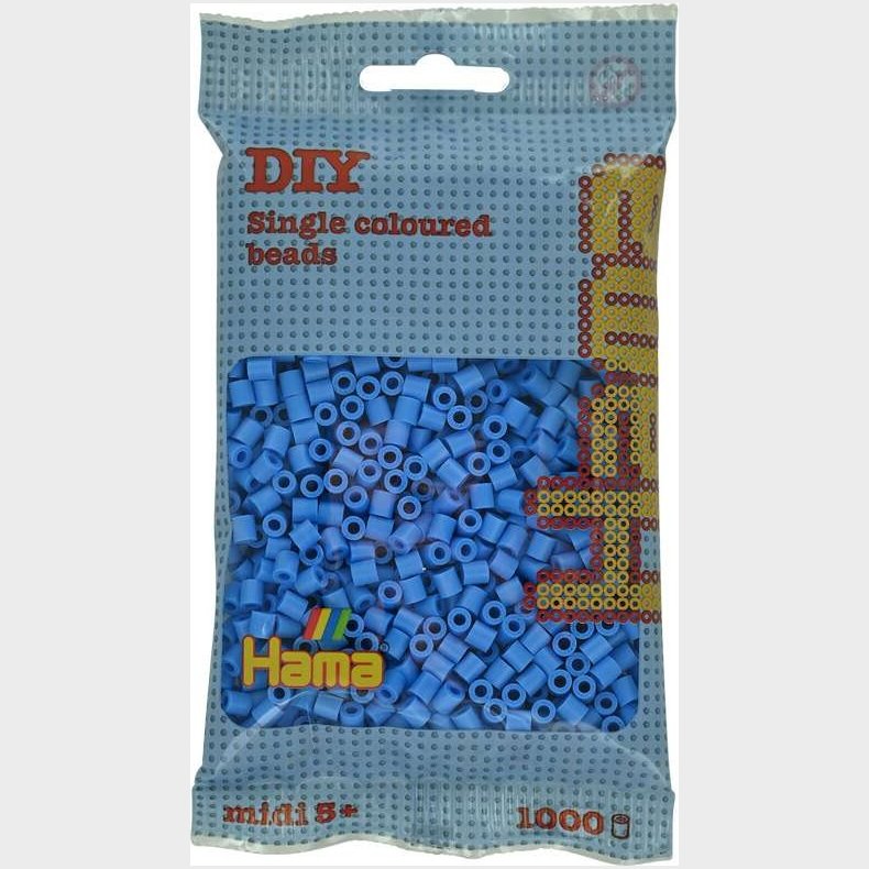 Hama Midi Perler - Klar Bl - 1000 Stk. - 207-119