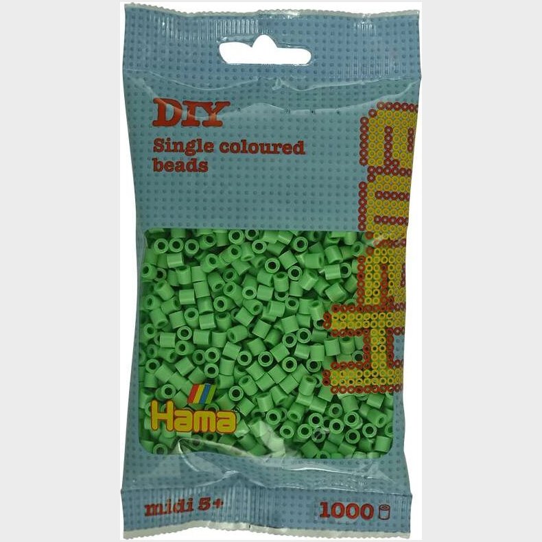 Hama Midi Perler - Klar Gr�n - 1.000 Stk - 207-115