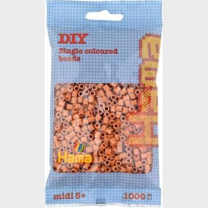 Hama Midi Perler - Lysebrun - 1.000 Stk - 207-21