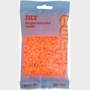 Hama Midi Perler - Neon Orange - 1.000 Stk - 207-38