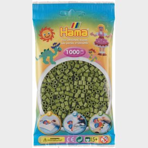 Hama Midi Perler - Oliven - 1.000 Stk - 207-84