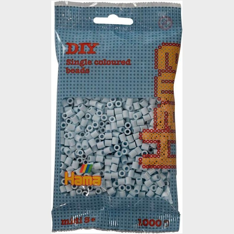 Hama 207-120 - St�vet Bl� - 1.000 Stk. Diy Beads Midi Perler
