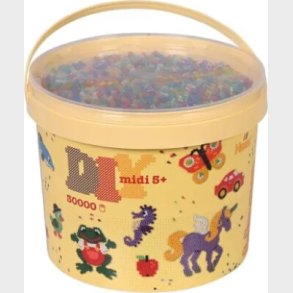 Hama Midi Perler - Glitter Mix 54 - 30.000 Stk. - 181-54