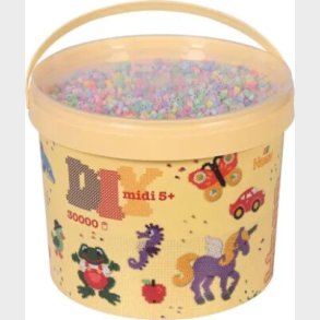 Hama Midi Perler - Pastel Mix 50 - 30.000 Stk. - 181-50