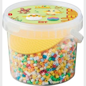 Hama 2041 - P�ske - 4.000 Stk. Diy Midi Perler + Oval Stiftplade