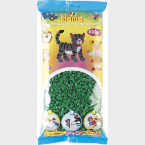 Hama Midi Perler - Grn - 6.000 Stk - 205-10