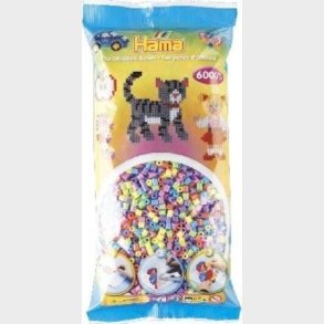 Hama Midi Perler - Pastel Mix 50 - 6.000 Stk - 205-50