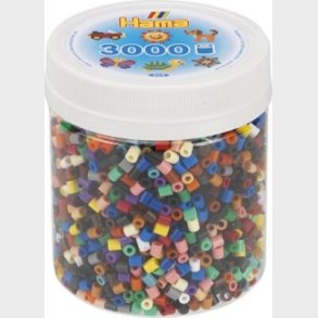 Hama Midi Perler - 3.000 Stk. - Bger Mix 67 - 209-67
