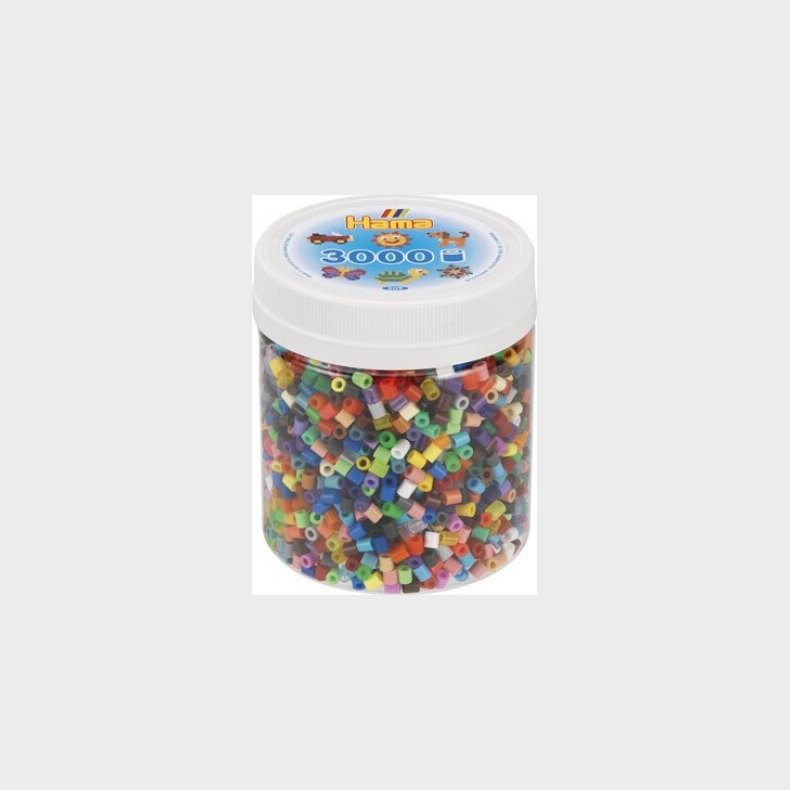 Hama Midi Perler - 3.000 Stk. - B�ger Mix 68 - 209-68