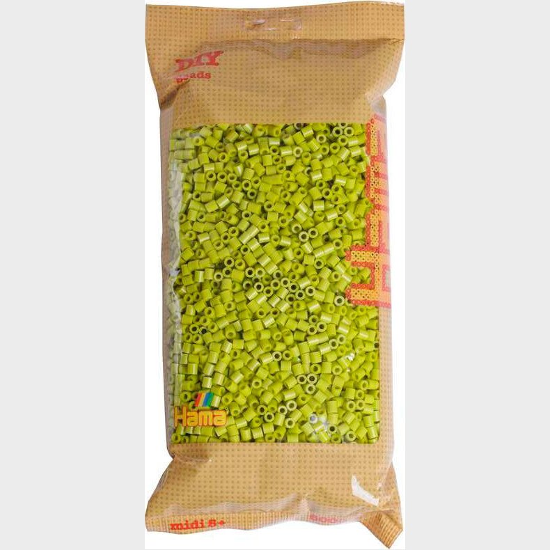 Hama Midi Perler - Lime - 6.000 Perler - 205-104
