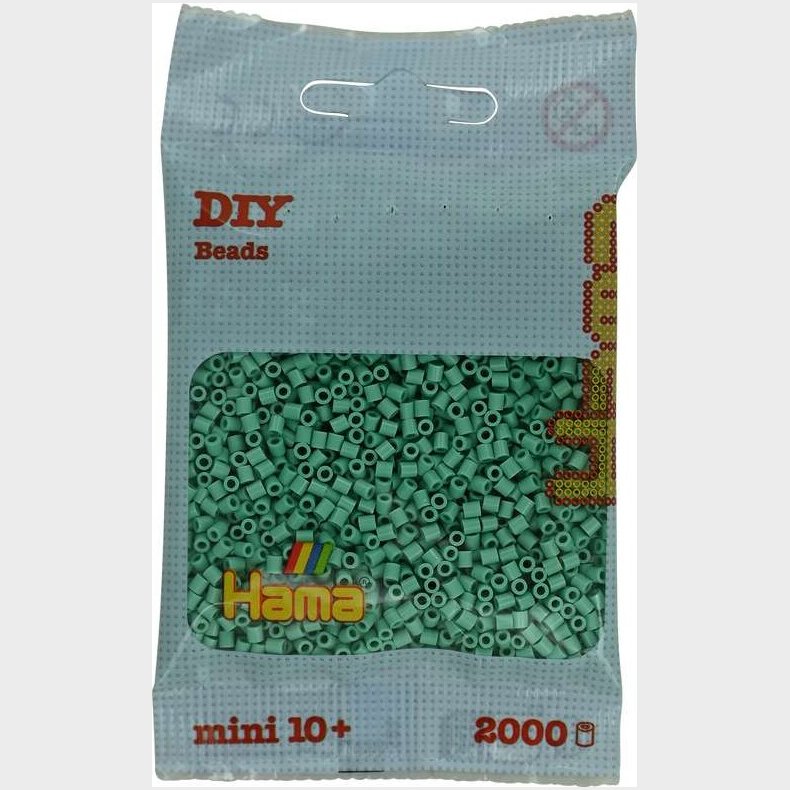 Hama Mini Perler - Aqua - 2000 Stk. - 501-113