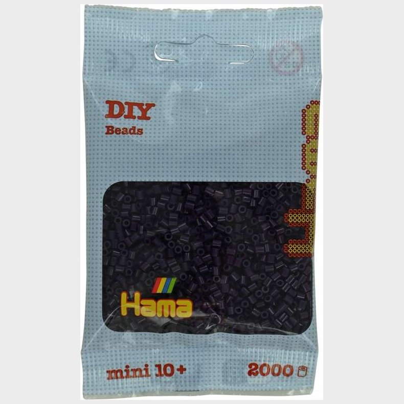 Hama Mini Perler - Aubergine - 2000 Stk. - 501-108