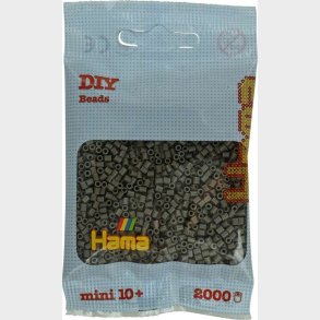 Hama Mini Perler - Grbrun - 2000 Stk. - 501-117