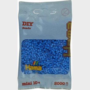 Hama Mini Perler - Klar Bl - 2000stk. - 501-119