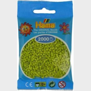 Hama Mini Perler - Lime - 2.000 Stk. - 501-104