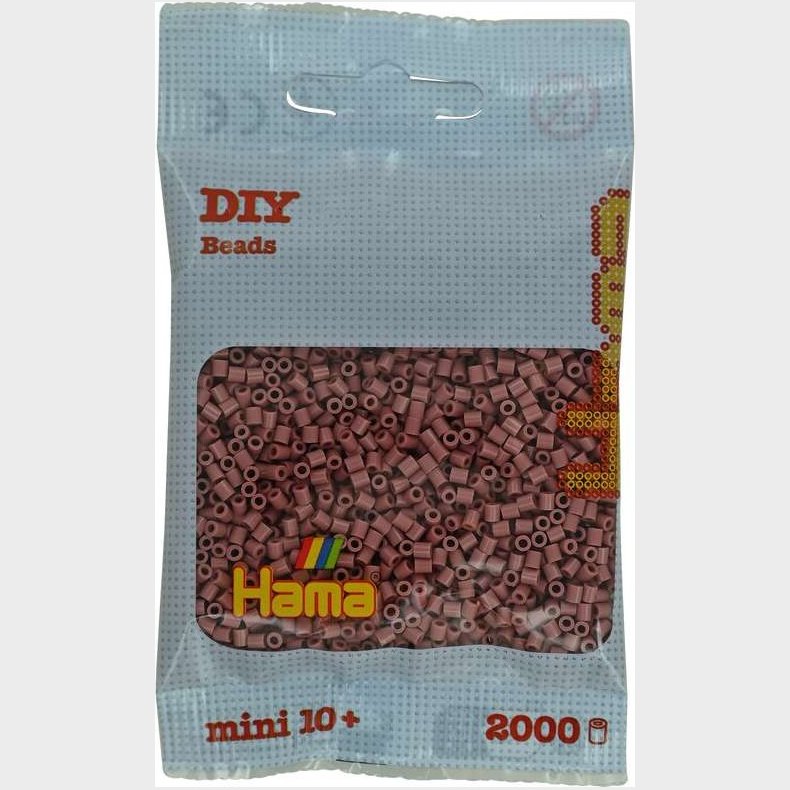 Hama Mini Perler - Mrk Blush - 2000 Stk. - 501-111