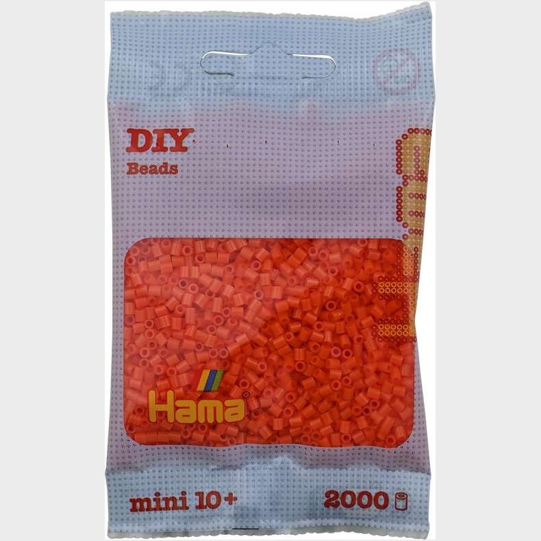 Hama Mini Perler - Orange - 2.000 Stk. - 501-04