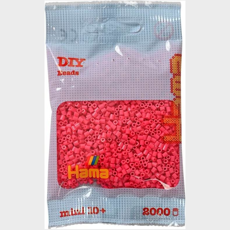 Hama 501-121 - Pink - 2.000 Stk. Diy Beads Mini Perler