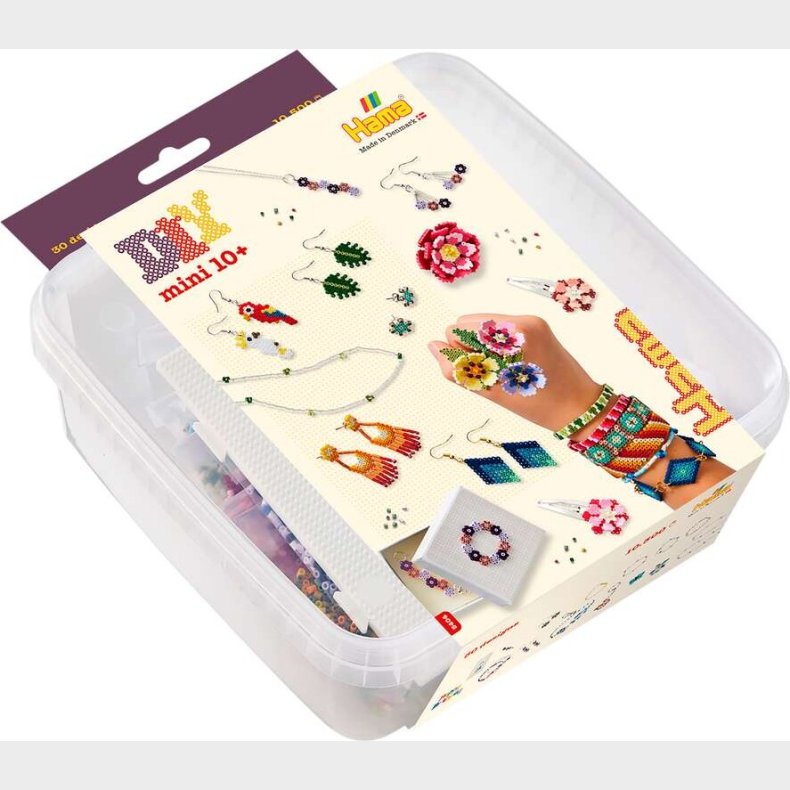 Hama Mini Perler Og Stiftplader I B�tte, Smykker - 5404