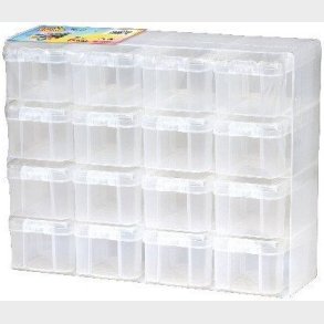 Hama - Opbevaringsboks - 16 Rum - 6760