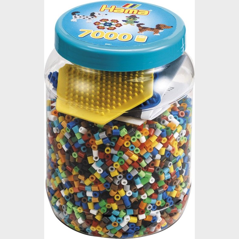 Hama Midi Perler - Perles�t Med 7.000 Perler - 2021