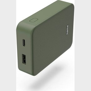 Hama Powerbank 10000 Mah - Usb-c + Usb-a - Colour 10 - Grn