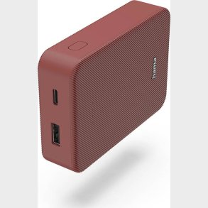 Hama Powerbank 10000 Mah - Usb-c + Usb-a - Colour 10 - Rd