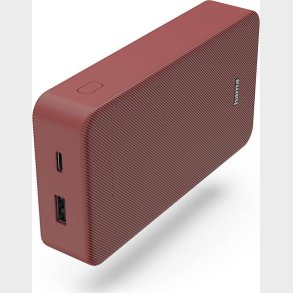Hama Powerbank 20000 Mah - Usb-c + Usb-a - Colour 20 - Rd