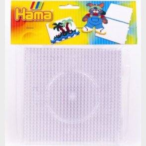 Hama Midi Perleplader - Firkantede - 15x15 Cm - 2 Stk. - 234 -  4458tr
