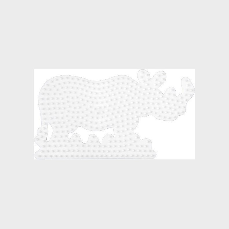 Hama 295 - N�sehorn Midi Perleplade - 9x15,5 Cm