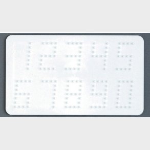 Hama Midi Perleplade - Tal - 9,5x16 Cm - 273