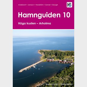 Hamnguiden 10 H�ga Kusten - Arholma - Ardebrant - Bog