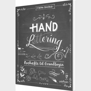 Hand Lettering �veh�ftet Til Grundbogen - Frau Annika - Bog