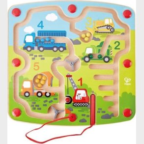 Hape Legetj - Magnetisk Labyrint - Byggeplads