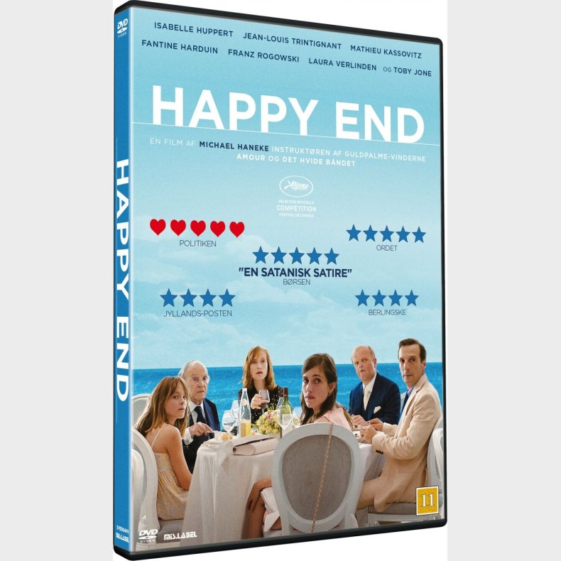 Happy End - Michael Haneke - 2017 - DVD - Film