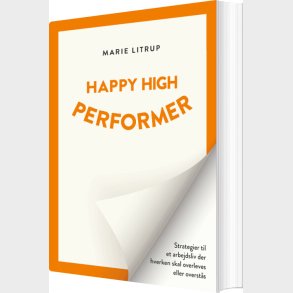 Happy High Performer - Marie Litrup - Bog