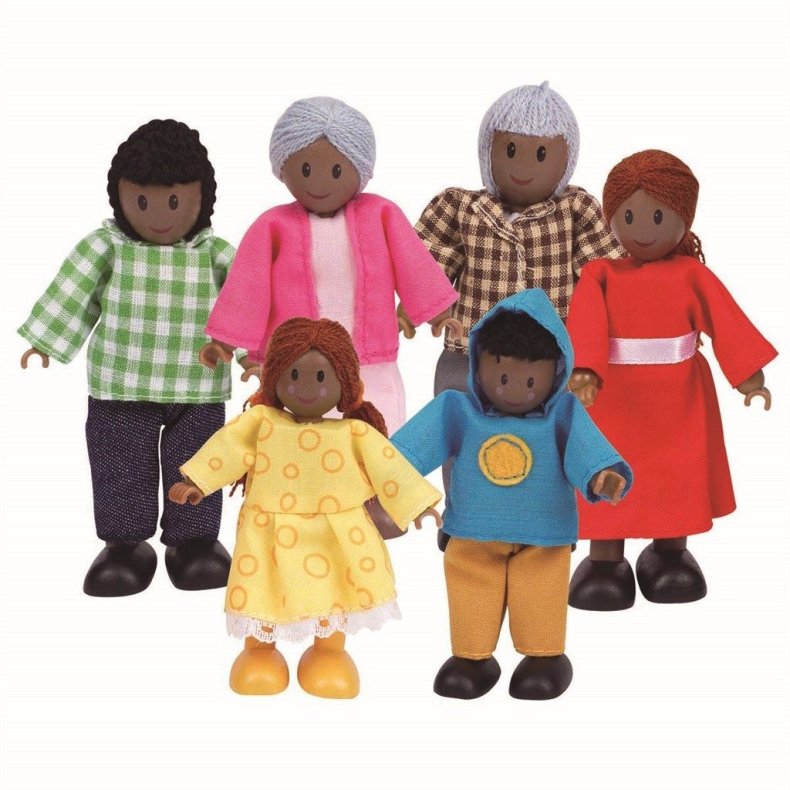 Hape | Dukker 11 cm. - A: 6 familiemedlemmer