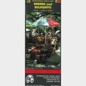 Harare And Bulawayo - English book