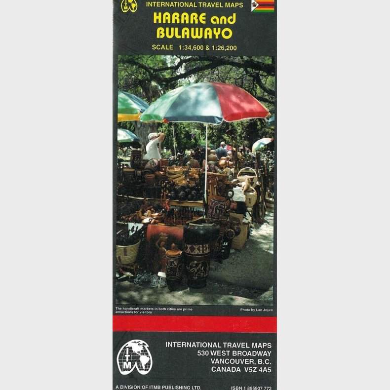 Harare And Bulawayo - English book