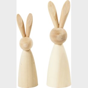 Harer - H 12+14 Cm - D 3,5+4 Cm - 2 Stk.