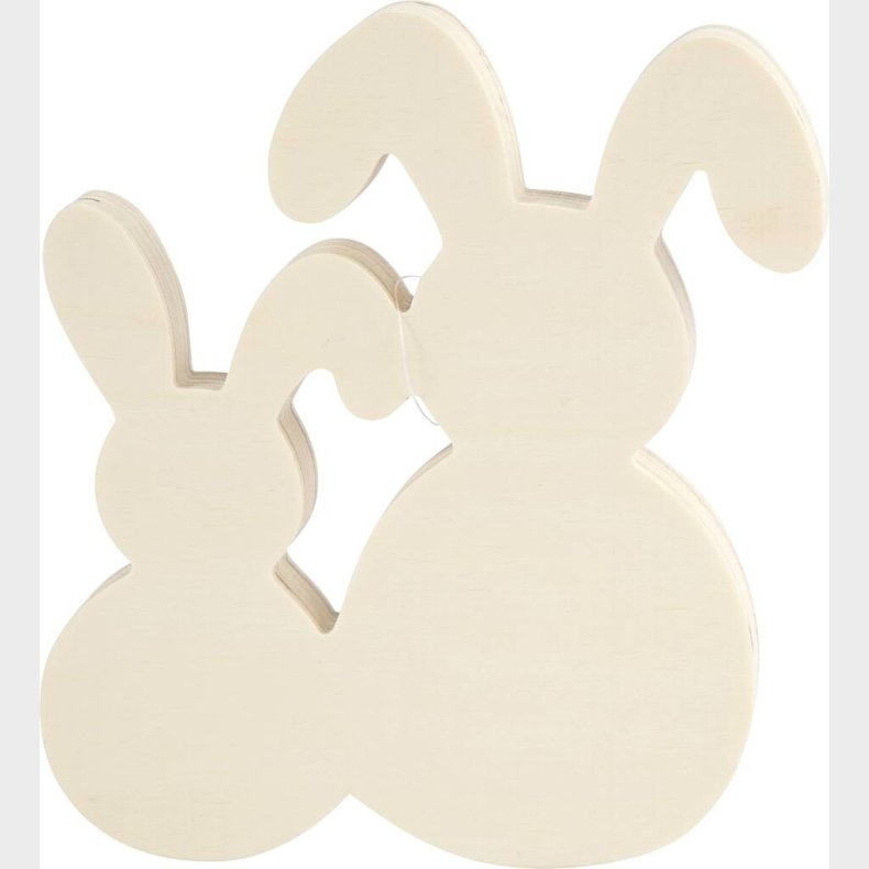 Harer  - H 17 Cm - B 16 Cm - Tykkelse 2 Cm