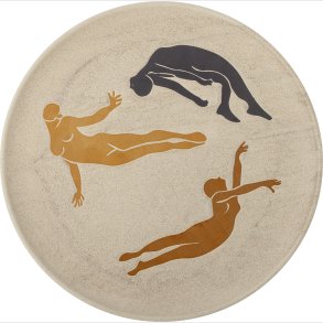 Bloomingville - Harlow Vgdekoration - Brun - Stentj Keramik