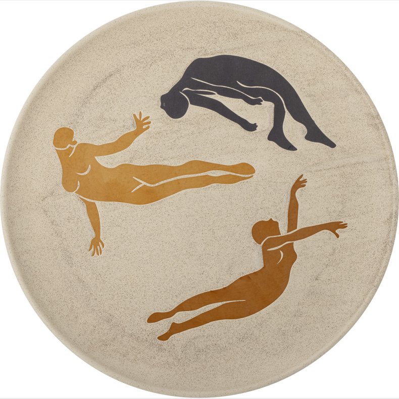 Bloomingville - Harlow Vgdekoration - Brun - Stentj Keramik