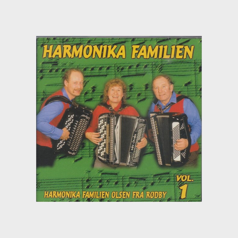 Harmonika Familien - Harmonika Familien Olsen Fra Rdby Vol. 1 - CD