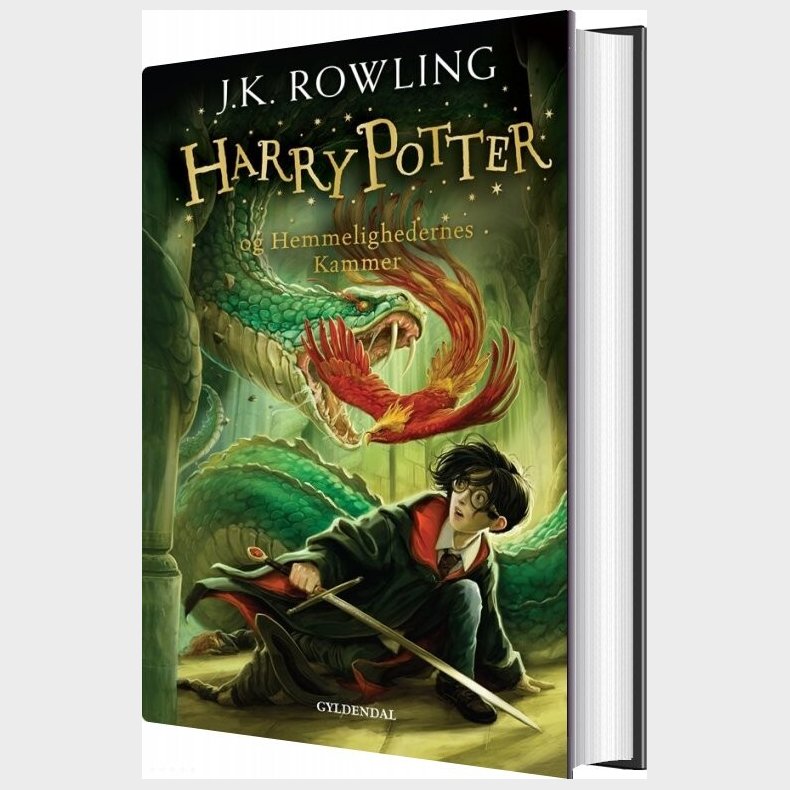 Harry Potter 2 - Harry Potter Og Hemmelighedernes Kammer - J. K. Rowling - Bog