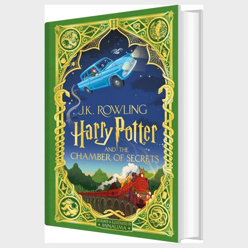 Harry Potter And The Chamber Of Secrets: Minalima Edition - J. K. Rowling - English Book