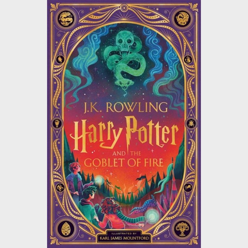 Harry Potter And The Goblet Of Fire (interactive Illustrated Edition - J. K. Rowling - English Book