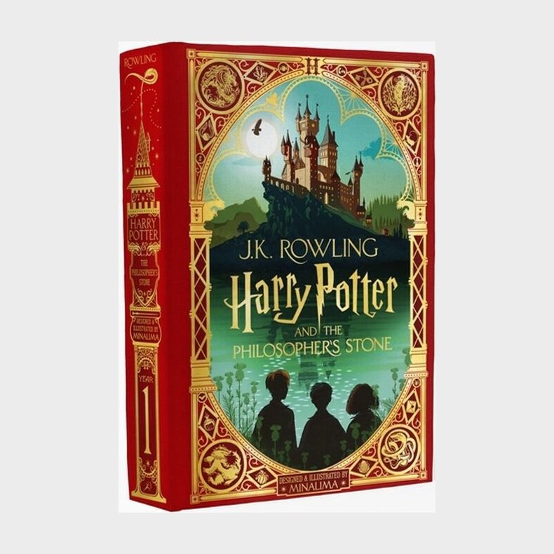 Harry Potter And The Philosopher's Stone: Minalima Edition - J. K. Rowling - English Book